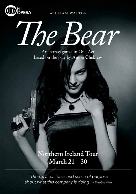 The Bear - March 2013 - #TheBear | Ireland tours, Anton chekhov, Northern ireland