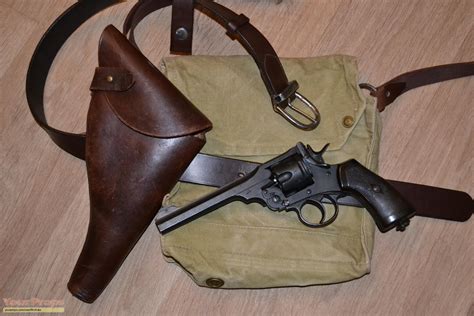 Indiana Jones And The Temple Of Doom Webley Holster replica movie prop