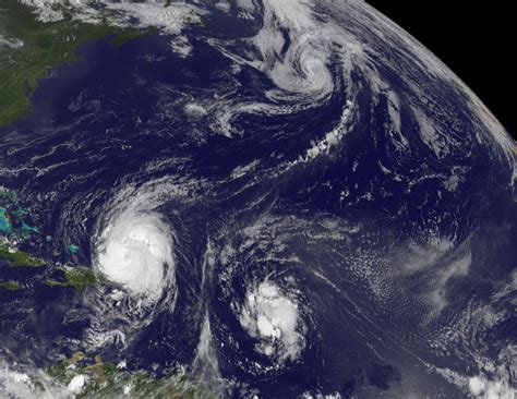 Satellite Captures Three Tropical Cyclones in One Image - Universe Today