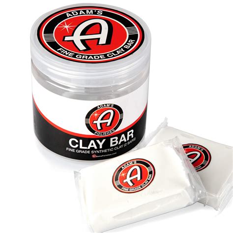 Buy Adam's Fine Grade Clay Bar Kit 200g - Premium Car Detailing Clay ...