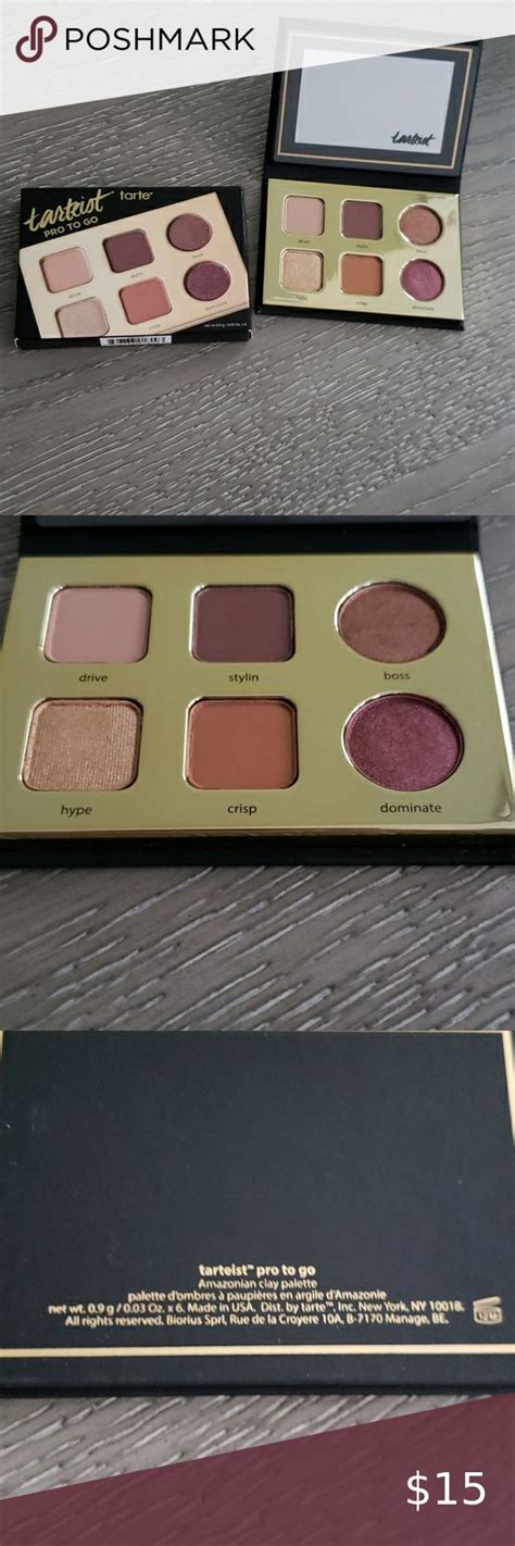 Tarte Eye Shadow Palette Brand New, never swatched Tarte "tastiest Pro To Go" eye palette ...