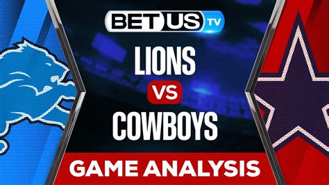 Detroit Lions vs Dallas Cowboys: Predictions & Analysis 10/23/2022