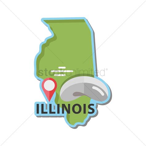 Illinois State Vector at Vectorified.com | Collection of Illinois State ...