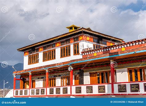 Tawang Monastery in Arunachal Pradesh, India Stock Photo - Image of mountains, architecture ...