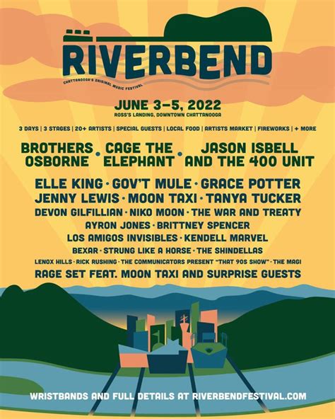 Riverbend Festival 2022 in Nashville at Chattanooga, TN