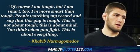 Khabib Nurmagomedov Quotes on People, Time, Life and Money