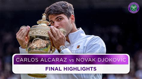 Alcaraz goes back-to-back | Carlos Alcaraz vs Novak Djokovic | Final ...