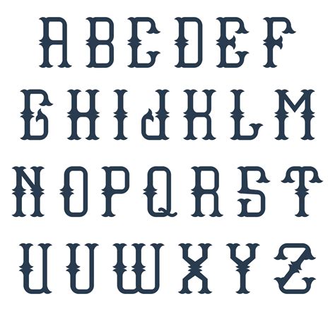 Printable Alphabet Fonts