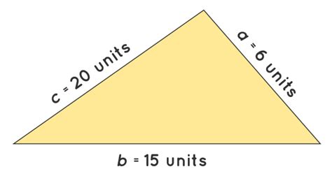 Perimeter of Scalene Triangle - Formula, Definition, Examples