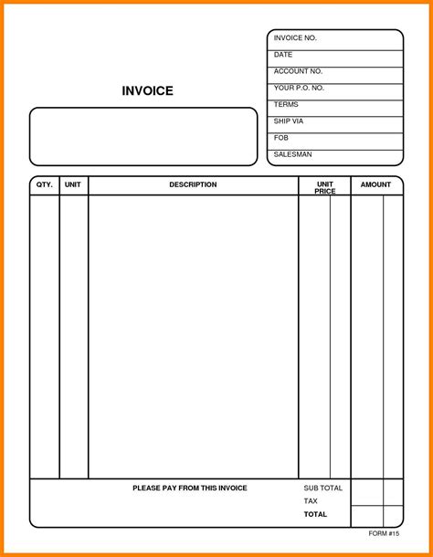 9 free invoice template download word sampletemplatess sampletemplatess - free australia invoice ...