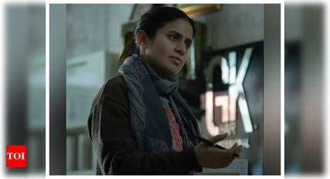 Rasika Dugal opens up about the portrayal of police in 'Delhi Crime 2' - Times of India