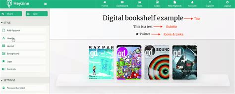 How to create a digital bookshelf