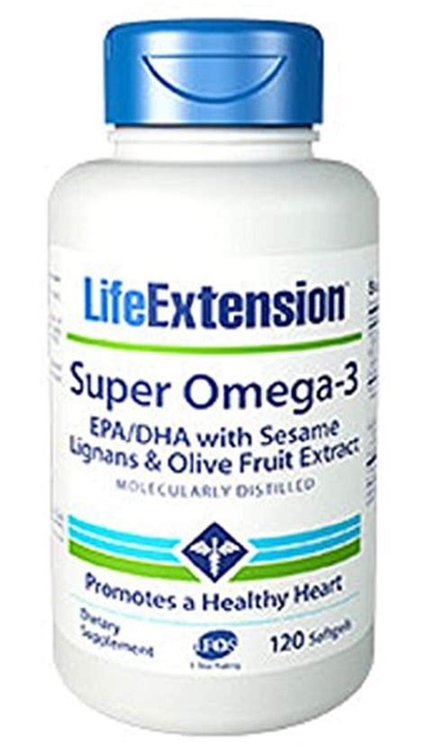 Life Extension Super Omega-3 (Enteric Coated) 120 Sgels