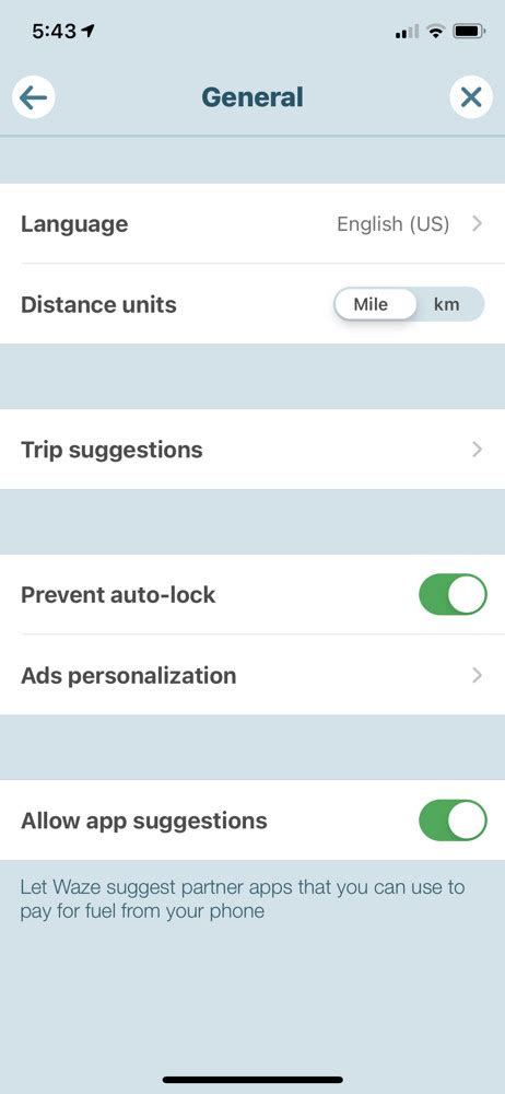 Waze iOS app screenshots