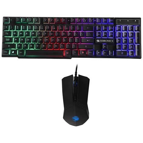 Zebronics Zeb-Fighter Gaming Keyboard and Mouse Combo - i7 Solutions