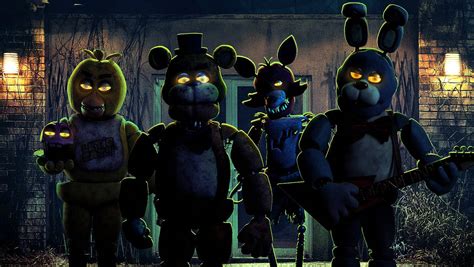 fnaf movie animatronics close up by fazbear4564 on DeviantArt