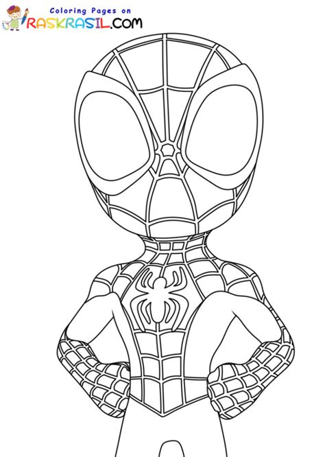 Spidey and His Amazing Friends Coloring Pages