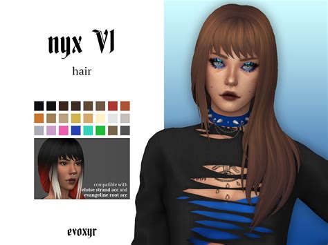 evoxyr | Sims 4 characters, Hair, Maxis match