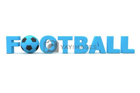 Football Word Blue by PixBox Vectors & Illustrations with Unlimited ...