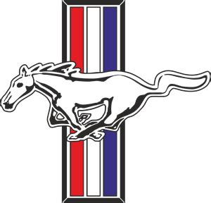 Ford Mustang Logo Vector | Ford mustang logo, Mustang logo, Mustang emblem