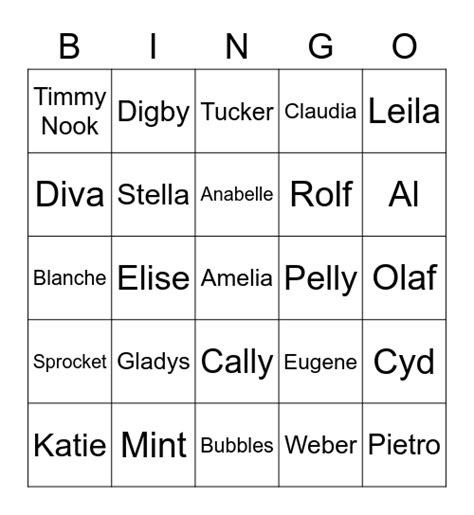 DEVIL AC Round 1 Bingo Card