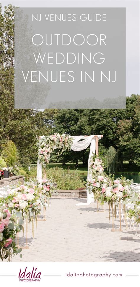 Outdoor Wedding Venues NJ | NJ Wedding Photographer | Idalia Photography