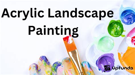 How to paint landscape with acrylic paints | Landscape Painting ...