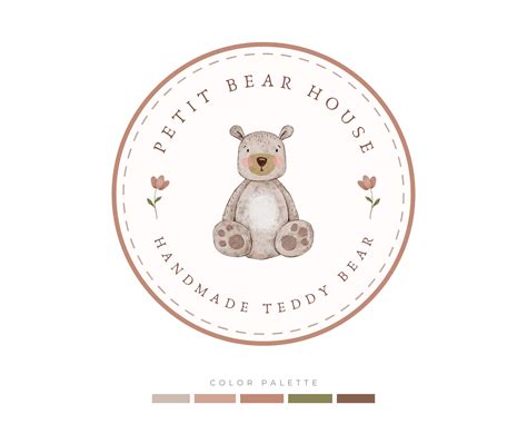 Teddy Bear Logo Design