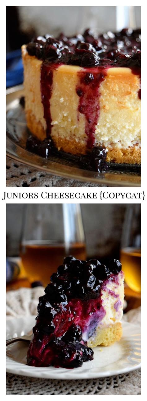 Junior's Cheesecake (Copycat) | Recipe | Cheesecake recipes, Savoury ...