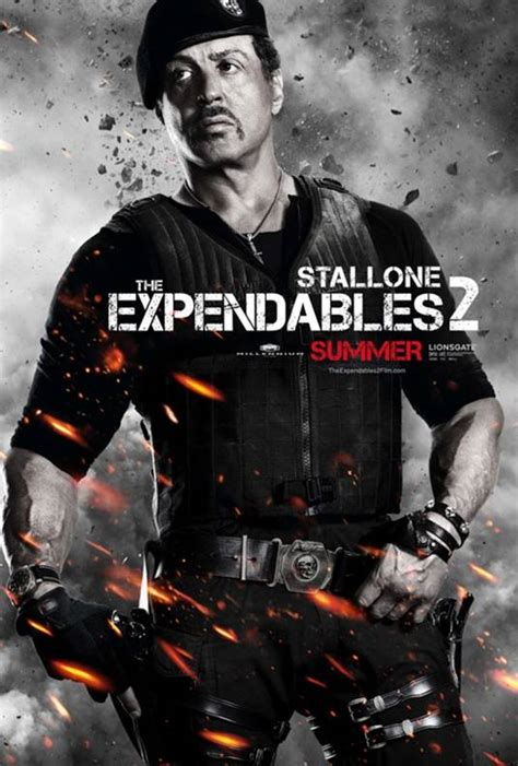 Expendables 2 Character Posters