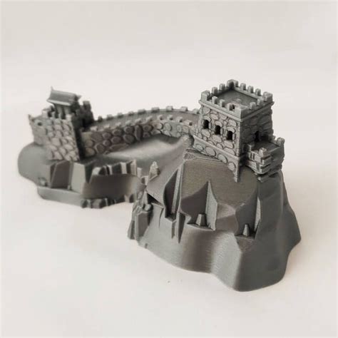 3D Printable Great Wall of China by MiniWorld3D