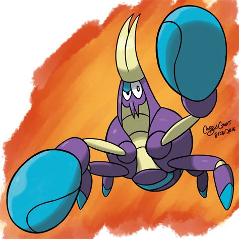 RoyalXIII | Drawing Crabrawler! Done with the boxing crab,...