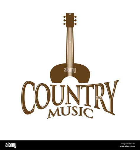 Country Music Sign Vector Symbol Graphic Logo Design Stock Vector Image & Art - Alamy