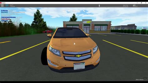 roblox greenvile car review 2011 chevy volt - YouTube