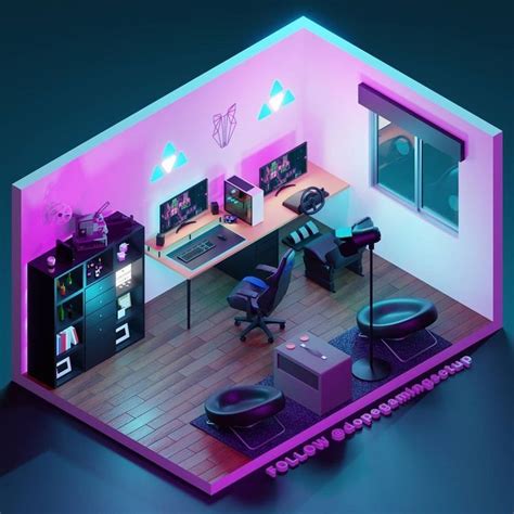 Pin on GAMING/PC SETUPS | Video game room design, Game room design, Gamer room