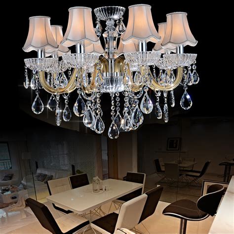 contemporary chinese crystal chandeliers living room custom glass ...