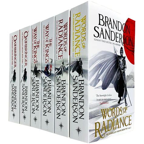 The Stormlight Archive Series 6 Books Collection Set by Brandon Sanderson | The Book Bundle