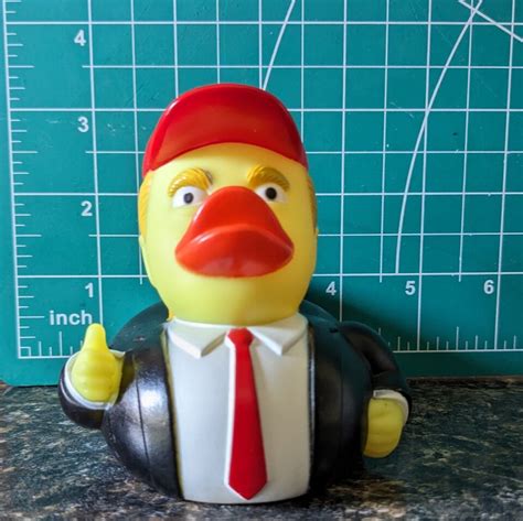 Donald Trump Maga Hat 4" Rubber Duck * Jeep Duck * Free Stickers * | eBay