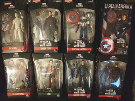 MARVEL LEGENDS CAPTAIN America "Falcon & Winter Soldier " set of 7+ John Walker EUR 190,00 ...