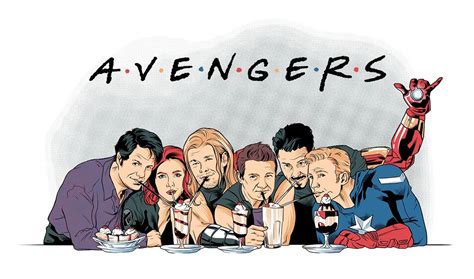 Avengers Aesthetic Laptop Wallpaper Collage