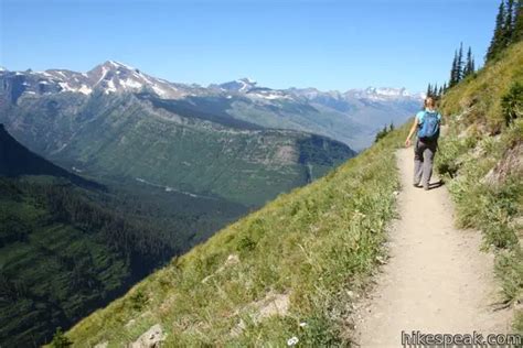 Highline Trail | Glacier National Park | Hikespeak.com