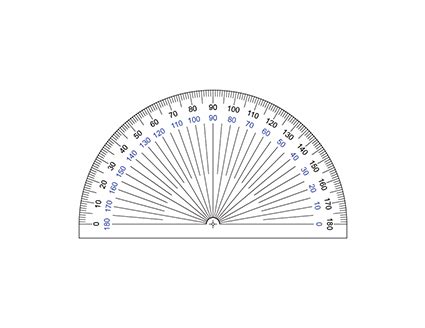 30 Degree Angle Template