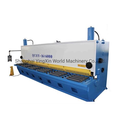 Sheet Metal Guillotine Cutting Machine with Nc System - China ...