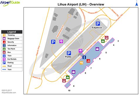 Map Of Lihue Airport - Zip Code Map