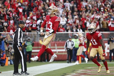 Purdy outshines Brady in 1st start as 49ers beat Bucs 35-7 - The San ...