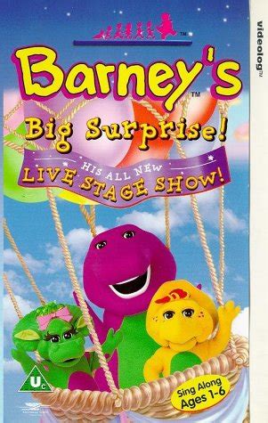 Buy Barney: Barney's Big Surprise! His All New Live Stage Show [VHS] Online at desertcartOMAN