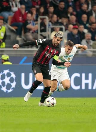 Theo Hernandez Ac Milan During Uefa Editorial Stock Photo - Stock Image ...