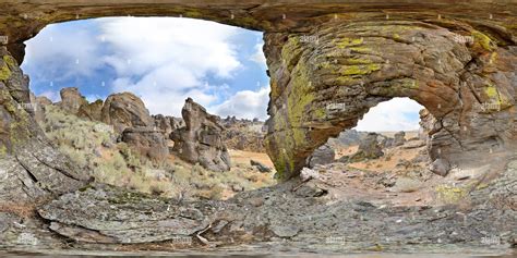 360° view of Natural Arch, Gooding City of Rocks, Idaho, USA - Alamy