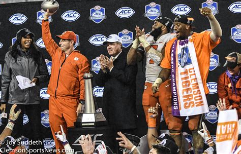 ACC Championship Coverage Schedule From ESPN/ACC NETWORK – Clemson ...