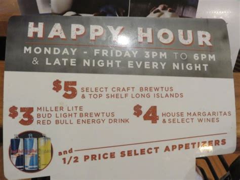 Applebee's Happy Hour Specials, Happy Hour Drink And Appetizer Specials Picture Of Applebee S ...